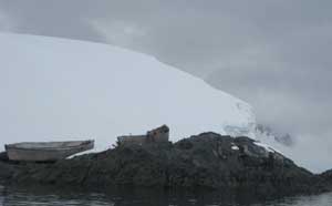 Abandoned boats, Foyn Harbour, Antarctic Peninsula
