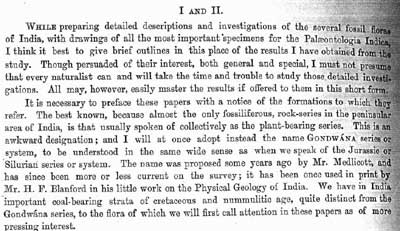 Feistmantel 1876: naming of Gondwana